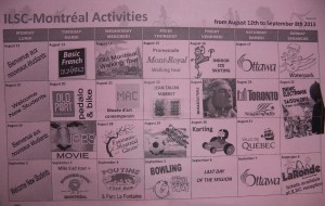 ILSC Activity plan